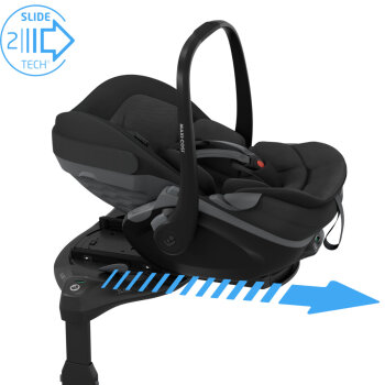 Maxi-Cosi - Pebble Slide Pro Babyschale Onyx black