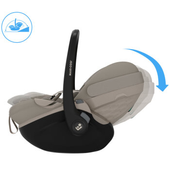 Maxi-Cosi - Pebble Slide Pro Babyschale Sapphire sand