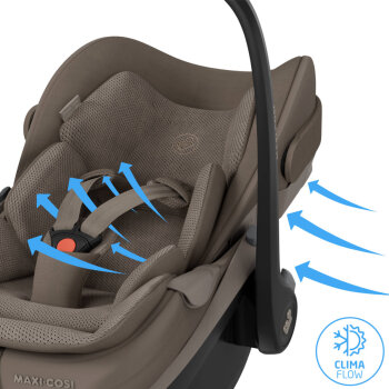 Maxi-Cosi - Pebble Slide Pro Babyschale Oak truffle