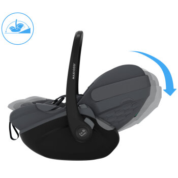 Maxi-Cosi - Pebble Slide Pro Babyschale Moon graphite