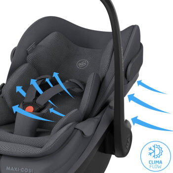 Maxi-Cosi - Pebble Slide Pro Babyschale Moon graphite