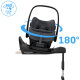 Maxi-Cosi - Pebble Slide Pro Babyschale Moon graphite