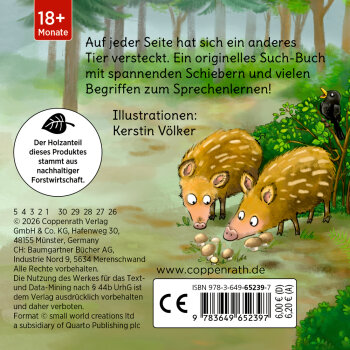 Coppenrath - minifanten 48: Schieb mal, sag mal! Wer lebt im Wald?