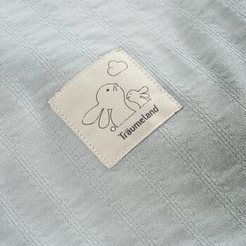Träumeland - Sommer-Schlafsack (0,5 TOG) Taubenblau Gr. M