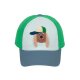 Lässig - Basecap Kinder Hund blau Gr. 48/52 (1-2 Jahre) (2)