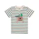 Lässig - Kinder T-Shirt Bio Baumwolle Hund gestreift Gr. 62/68 (3-6 Monate) (2)