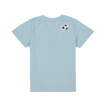 Lässig - Kinder T-Shirt Bio Baumwolle Hund hellblau Gr. 62/68 (3-6 Monate) (2)