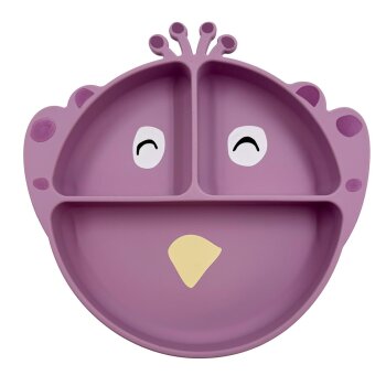 Trixie - Mrs. Peacock Silikon-Esslernteller mit Saugnapf...