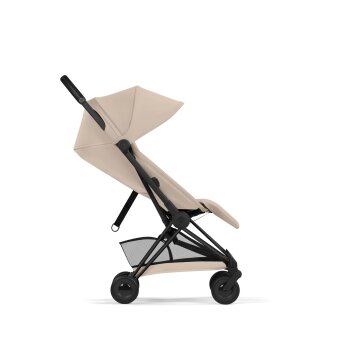 Cybex - Platinum 2-in-1 Kombi-Reisebuggy COYA Comfort Matt black Cozy beige
