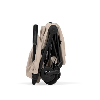 Cybex - Platinum 2-in-1 Kombi-Reisebuggy COYA Comfort Matt black Cozy beige