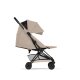 Cybex - Platinum 2-in-1 Kombi-Reisebuggy COYA Comfort Matt black Cozy beige