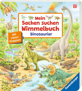 Ravensburger - Mein Sachen suchen Wimmelbuch: Dinosaurier