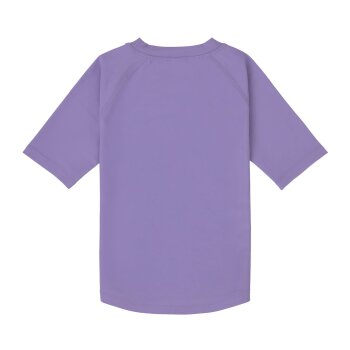 Lässig - Kurzarm UV-Badeshirt - Purple, Gr. 74/80, 07-12 Monate