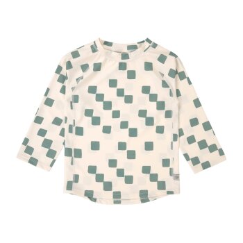 Lässig - Langarm UV-Badeshirt - Checkerboard Sea...