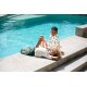 Lässig - Langarm UV-Badeshirt - Checkerboard Sea Salt/Green, Gr. 74/80, 07-12 Monate