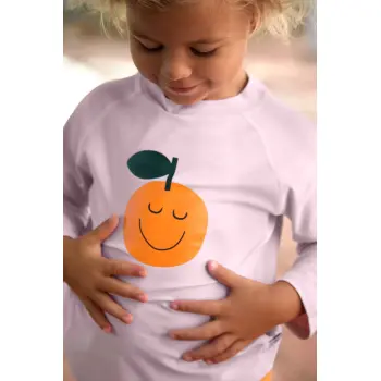 Lässig - Kinder-UV-Langarmshirt - Orange, Pale Pink,...