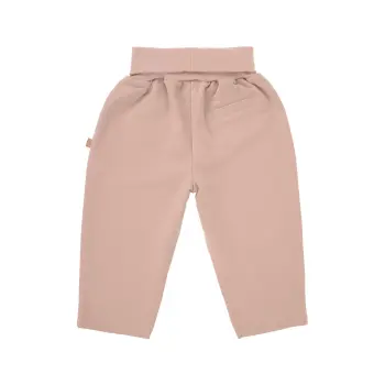 Lässig - Babyhose Sweatpants aus Bio Baumwolle Beige Gr. 62/68