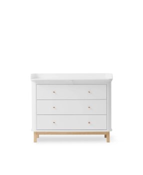 Oliver Furniture - Wood Wickelkommode 3 Schubladen...