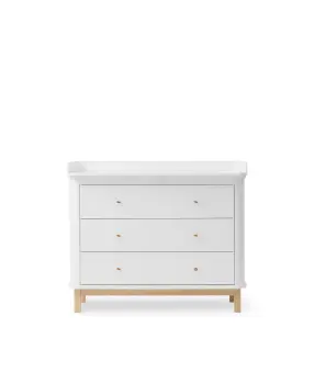 Oliver Furniture - Wood Wickelkommode 3 Schubladen...