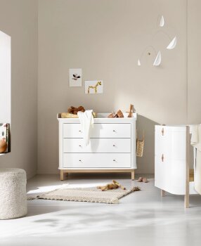 Oliver Furniture - Wood Wickelkommode 3 Schubladen...