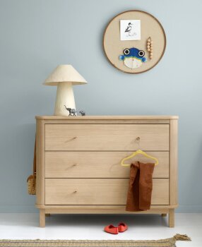 Oliver Furniture - Wood Kommode 3 Schubladen Eiche