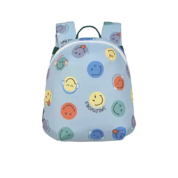 Lässig - Kindergarten-Rucksack SmileyWorld® Blau