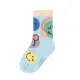 Lässig - Kindersocken (3 Stück) Smileyworld blau Gr. 15-18