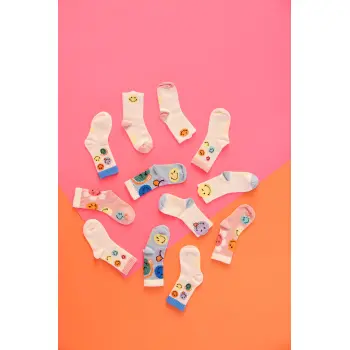 Lässig - Kindersocken (3 Stück) Smileyworld...