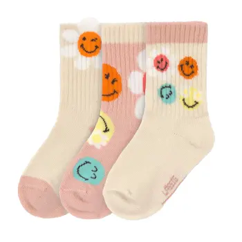 Lässig - Kindersocken (3 Stück) Smileyworld...