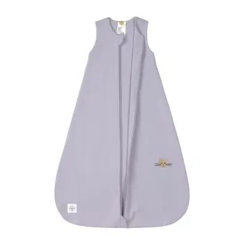 Lässig - Baby Sommerschlafsack (TOG 0,5) Bio Baumwolle Pastell lila Größe 62/68 (2)