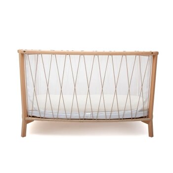 Charlie Crane - KIMI Babybett mit BIO-Matratze (60 x 120 cm) Buche braun