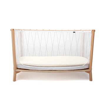 Charlie Crane - KIMI Babybett mit BIO-Matratze (60 x 120 cm) Buche braun