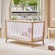Charlie Crane - KIMI Babybett mit Matratze (60 x 120 cm) Buche rose