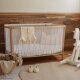 Charlie Crane - KIMI Babybett mit Matratze (60 x 120 cm) Buche beige