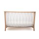 Charlie Crane - KIMI Babybett mit Matratze (60 x 120 cm) Buche beige