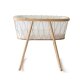 Charlie Crane - KUMI Babybett mit BIO-Matratze (56 x 81 cm) Buche beige