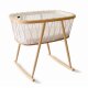 Charlie Crane - KUMI Babybett mit Matratze (56 x 81 cm) Buche rose