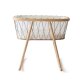 Charlie Crane - KUMI Babybett mit Matratze (56 x 81 cm) Buche braun