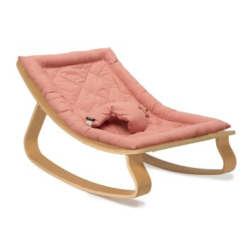 Charlie Crane - LEVO Babywippe aus Buche Rose