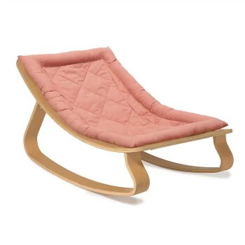 Charlie Crane - LEVO Babywippe aus Buche Rose