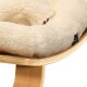 Charlie Crane - LEVO Babywippe aus Buche Fur milk