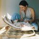 Charlie Crane - LEVO Babywippe aus Buche BIO-Zoo