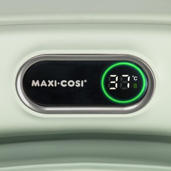 Maxi-Cosi - Indigo Plus Babybadewanne mit Temperaturanzeige Sage green