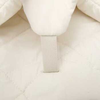 Charlie Crane - LEVO Babywippe aus Walnuss Fur milk