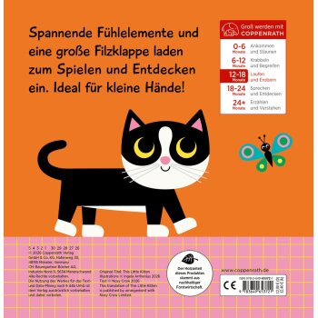 Coppenrath - Mein Fühlbuch: Kleine Katze (Fühlen & begreifen)