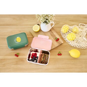 Lässig - Kinder-Brotdose aus Edelstahl Happy Fruits cherry (2)