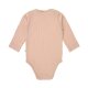 Lässig - Langarm-Body TENCEL™ Lyocell gerippt - Mushroom, Gr. 62/68