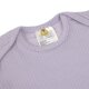 Lässig - Kurzarm-Body TENCEL™ Lyocell gerippt - Pastel Lilac, Gr. 62/68