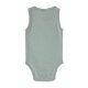 Lässig - Ärmelloser Body TENCEL™ Lyocell gerippt - Granite Green, Gr. 74/80