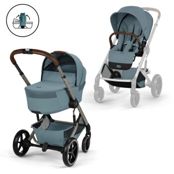 Cybex - Gold Balios S Lux TPE 2 in 1 Kombikinderwagen mit...
